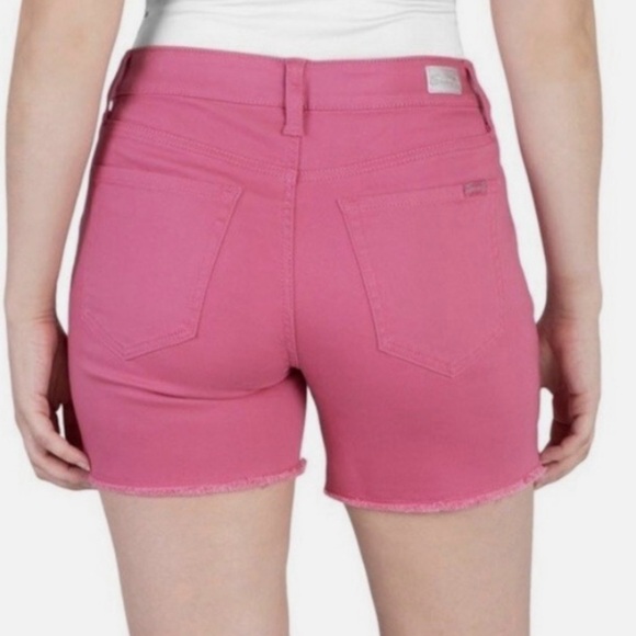 < Seven7 Plus Size Pink “Weekend Short” Size 16 > - Picture 6 of 6